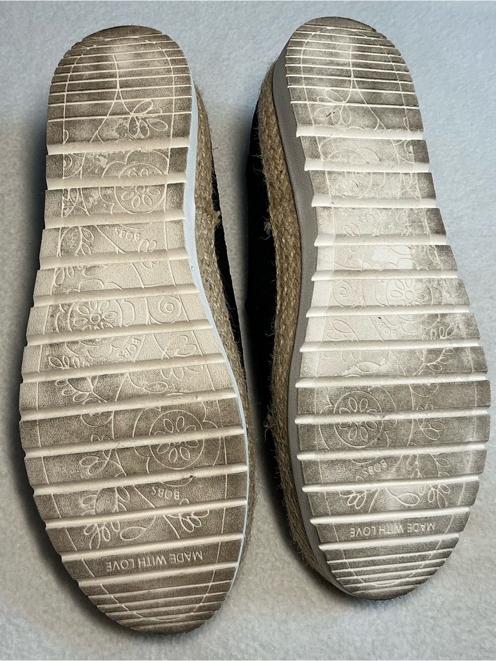 Skechers BOBS Black Slip-On Memory Foam Flats - Picture 5 of 8